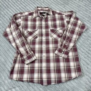 ARIAT Men's Medium Long Sleeve Shirt PRO ADRIAN CLASSIC MARDOON- 4907